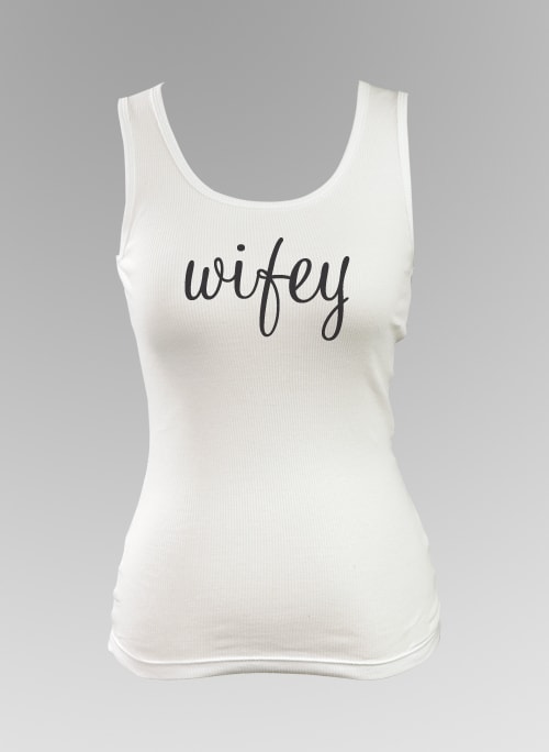 Wifey Tank Top
