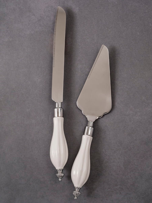Ceramic Handle Server Set