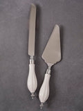Ceramic Handle Server Set