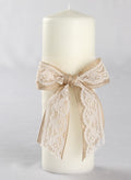 Country Romance Unity Candle