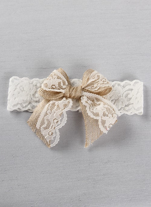 Country Romance Bridal Garter