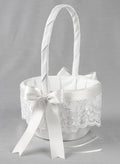 Chantilly Lace Flower Basket