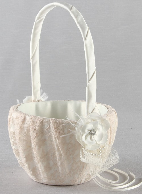 Bianca Flower Girl Basket