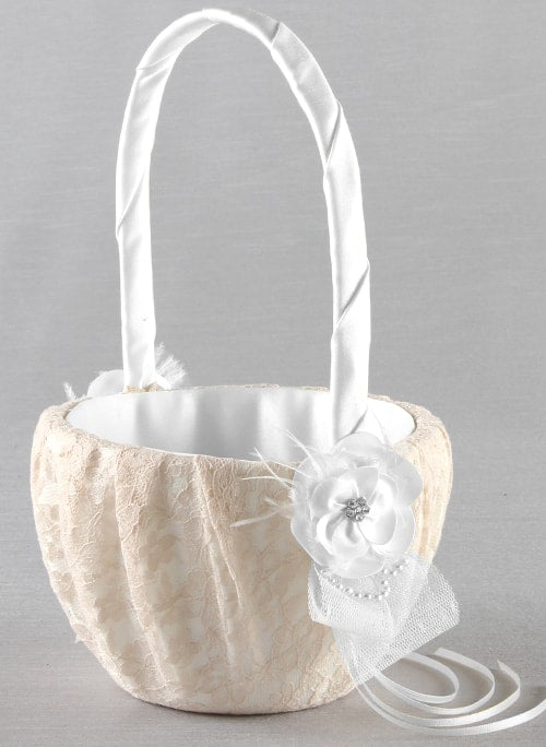 Bianca Flower Girl Basket