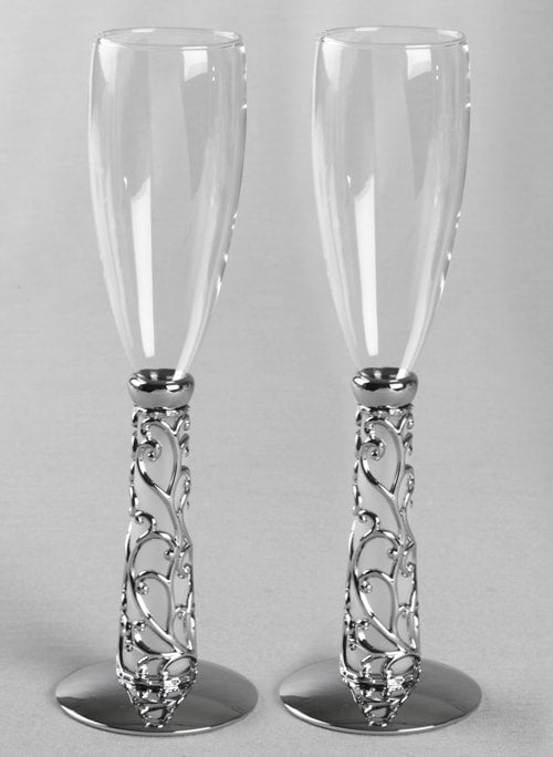 Elegant Vine Flutes