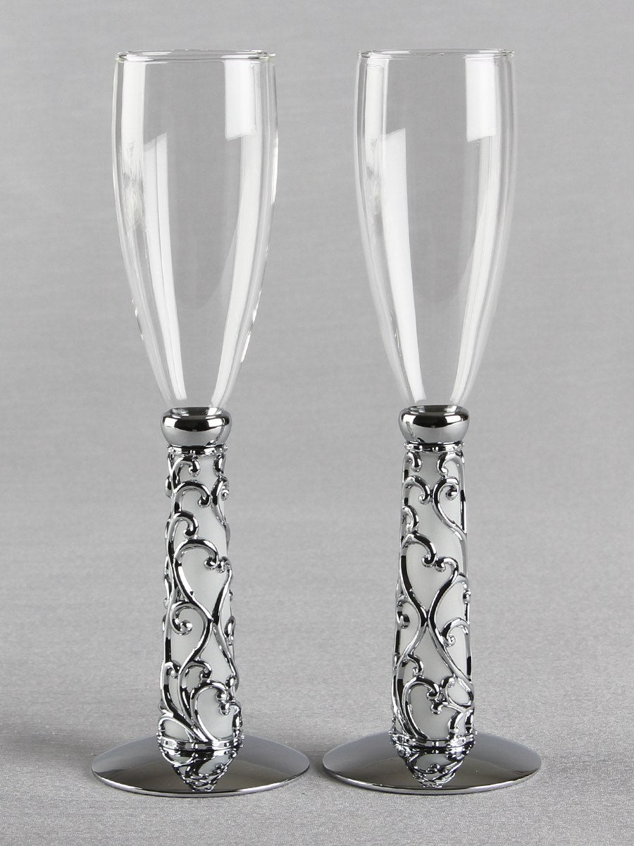 Elegant Vine Flutes