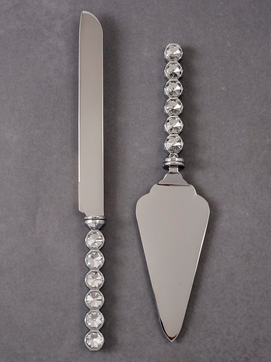 Faceted Stone Server Set