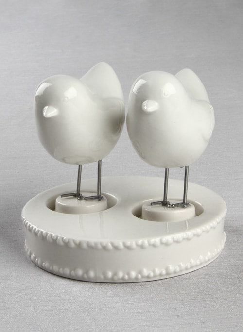 Love Bird Figurines and Base