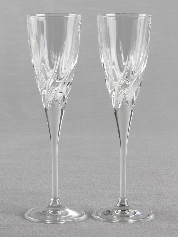 Italian Crystal Toasting Flutes