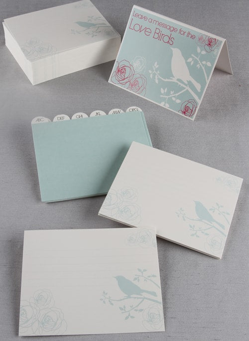 Bird Silhouette Guest Cards
