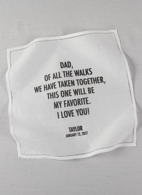 Our Walks Together Handkerchief