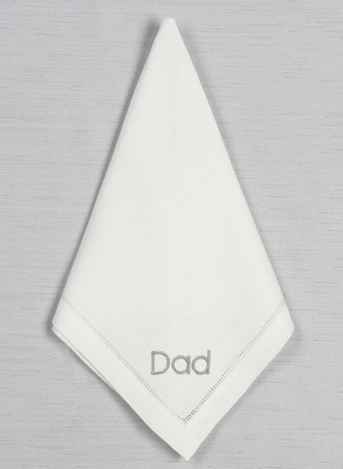Dad Hemstich Handkerchief