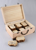 Fancy Wood Guest Cards 10pk