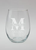 Stemless Wine Glass