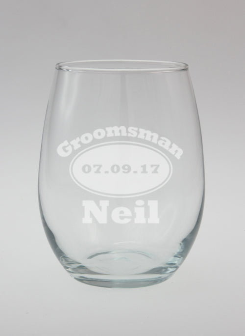 Stemless Wine Glass