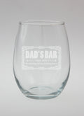 Stemless Wine Glass