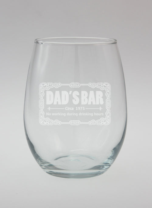 Stemless Wine Glass
