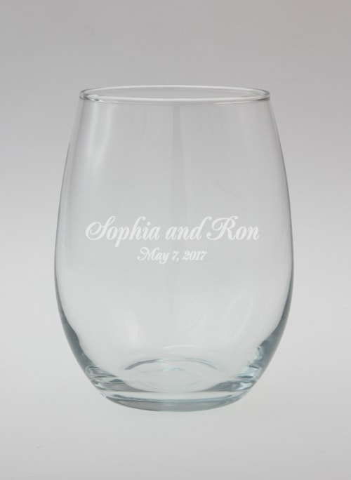 Names and Date Glassware