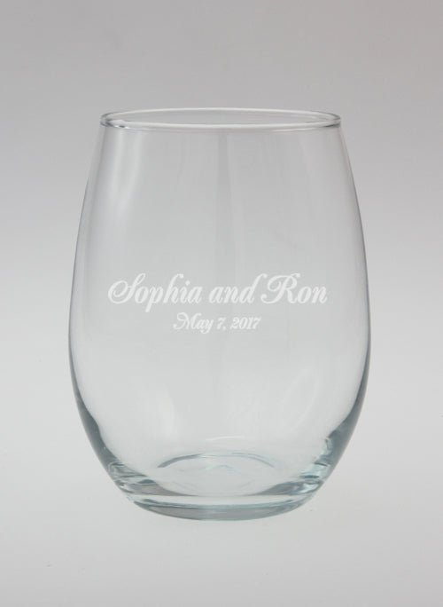 Stemless Wine Glass