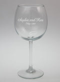 Names and Date Glassware