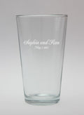 Names and Date Glassware