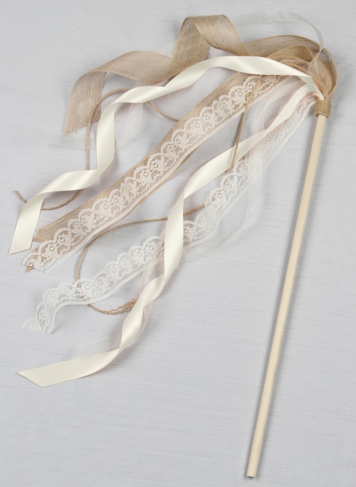 Ribbon Wand, Ivory