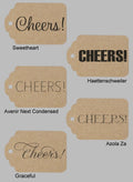Cheers Favor Tag
