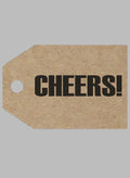 Cheers Favor Tag