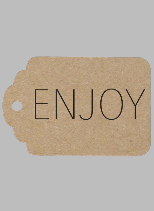 Enjoy Favor Tag