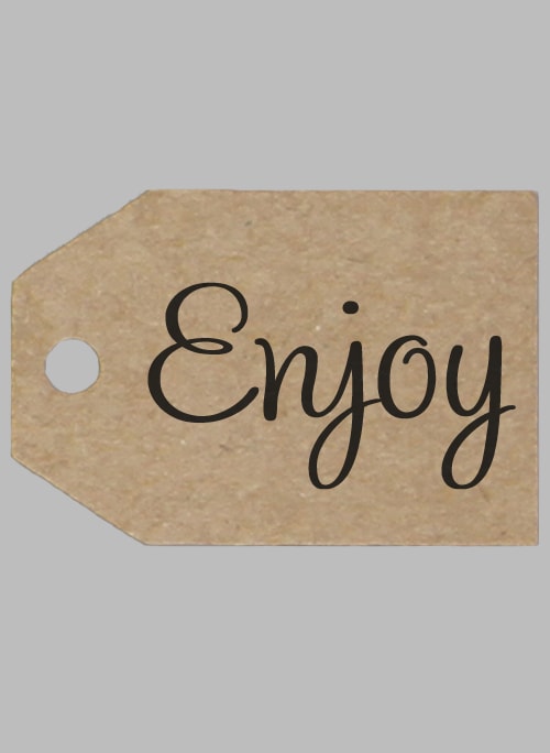 Enjoy Favor Tag