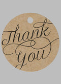 Thank you Favor Tag
