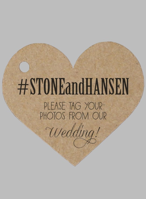 Hashtag Favor Tag