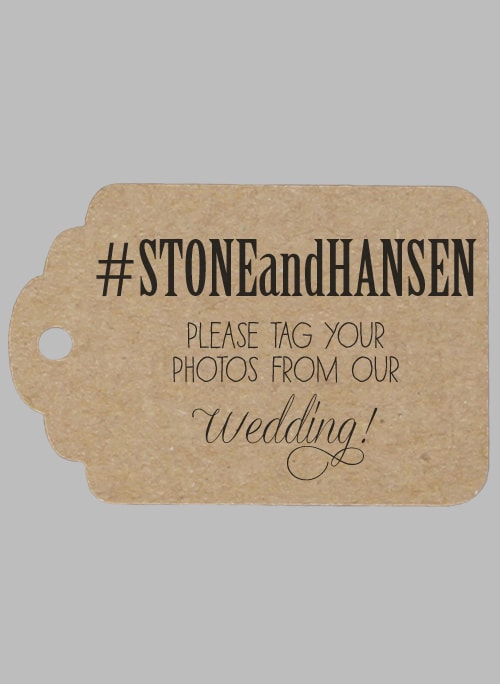 Hashtag Favor Tag