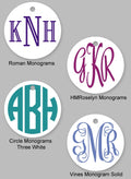 Monogram Favor Tag