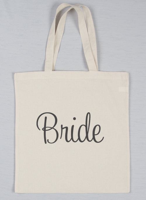 Bride Printed Tote Bag