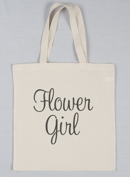 Flower Girl Tote Bag