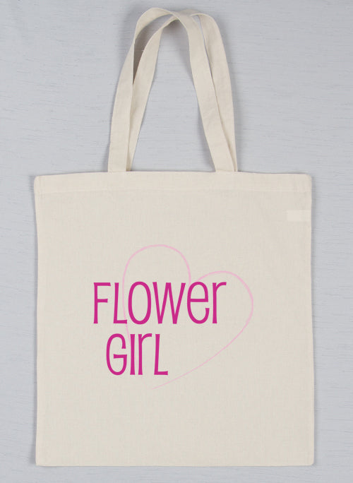 Flower Girl Tote Bag