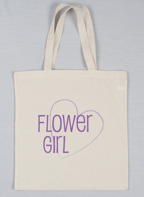 Flower Girl Tote Bag
