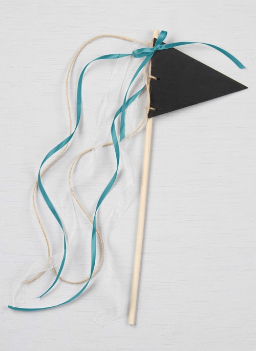 Large Chalkboard Pennant Wand