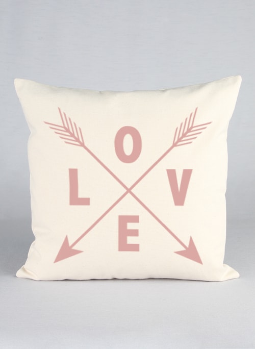 LOVE Canvas Decor Pillow
