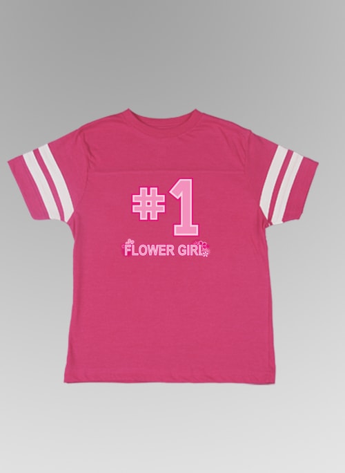 #1 Flower Girl Tee