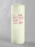 And They ... Pillar Candle