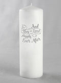 And They ... Pillar Candle