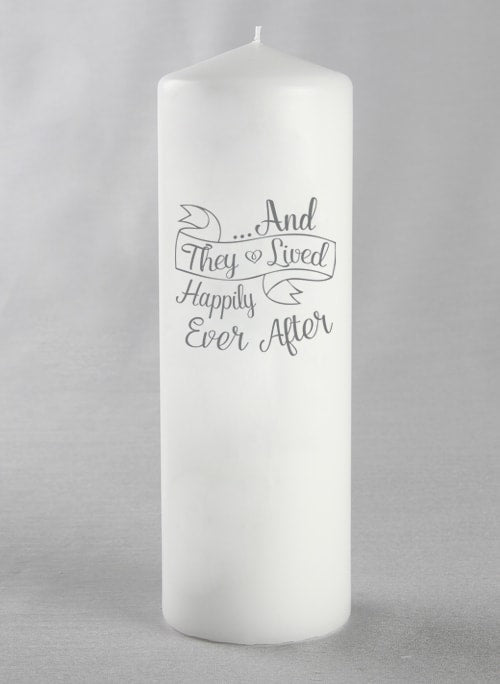 And They ... Pillar Candle