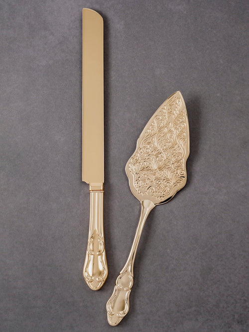Gold Traditional Server Set