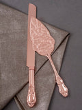 Rose Gold Traditional Server Set
