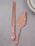 Rose Gold Traditional Server Set