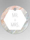 Mr. and Mrs. Favor Tag