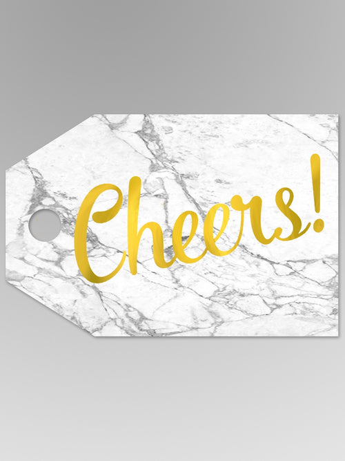 Cheers Favor Tag