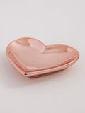 Heart Metallic Trinket Dish
